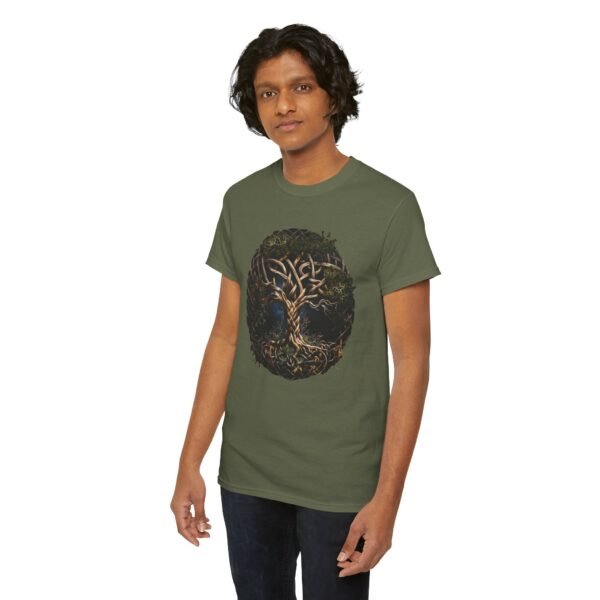 Rooted in Wisdom: Tree of Life | Unisex Heavy Cotton Tee - Image 46