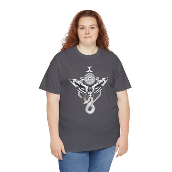 Sigil of the Serpent: Embrace Transformation T | Unisex Heavy Cotton Tee - Image 69