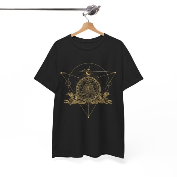 Embrace Mystical Protection: Sigil of Power T-shirt | Unisex Heavy Cotton Tee - Image 7