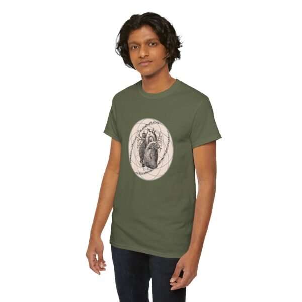 fusion of mystical symbolism and visual enchantment | Unisex Heavy Cotton Tee - Image 46