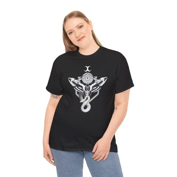 Sigil of the Serpent: Embrace Transformation T | Unisex Heavy Cotton Tee - Image 12