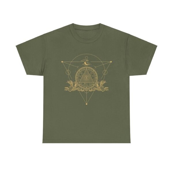 Embrace Mystical Protection: Sigil of Power T-shirt | Unisex Heavy Cotton Tee - Image 28