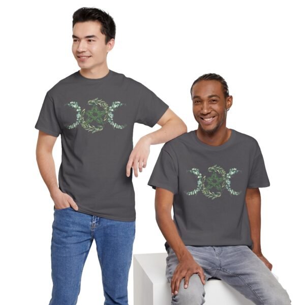 Triple Goddess: Emblem of Nature's Cycles | Unisex Heavy Cotton Tee - Image 80