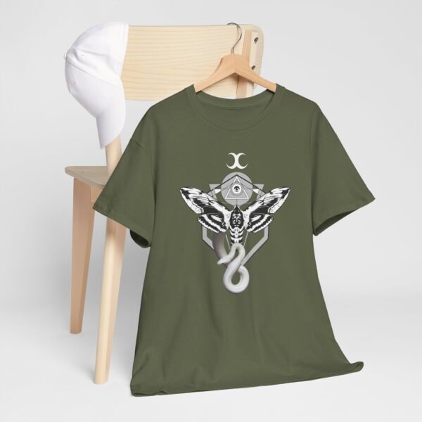 Sigil of the Serpent: Embrace Transformation T | Unisex Heavy Cotton Tee - Image 35