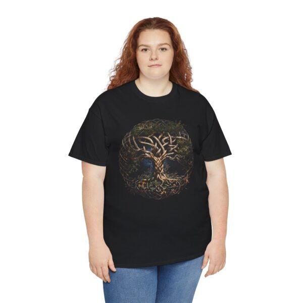 Rooted in Wisdom: Tree of Life | Unisex Heavy Cotton Tee - Image 15