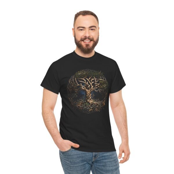 Rooted in Wisdom: Tree of Life | Unisex Heavy Cotton Tee - Image 13