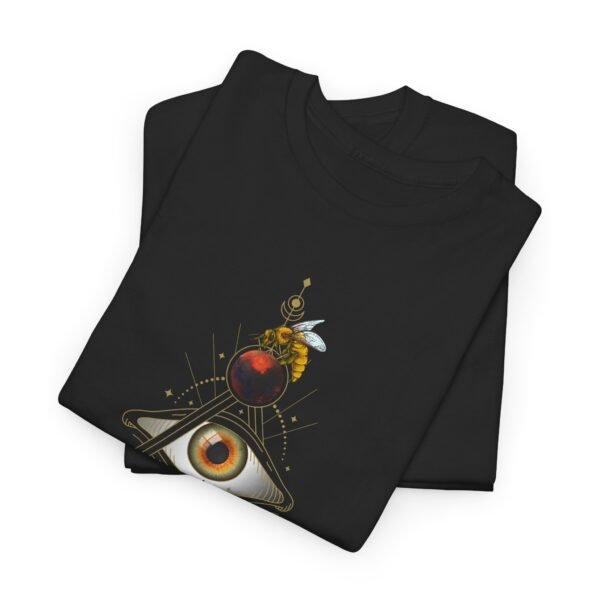 Visual Spell of the All-Seeing Eye: Mystical Connection | Unisex Heavy Cotton Tee - Image 5