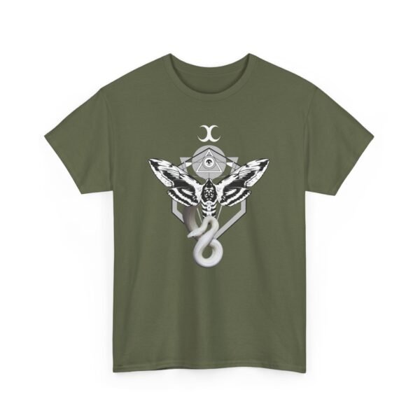 Sigil of the Serpent: Embrace Transformation T | Unisex Heavy Cotton Tee - Image 30