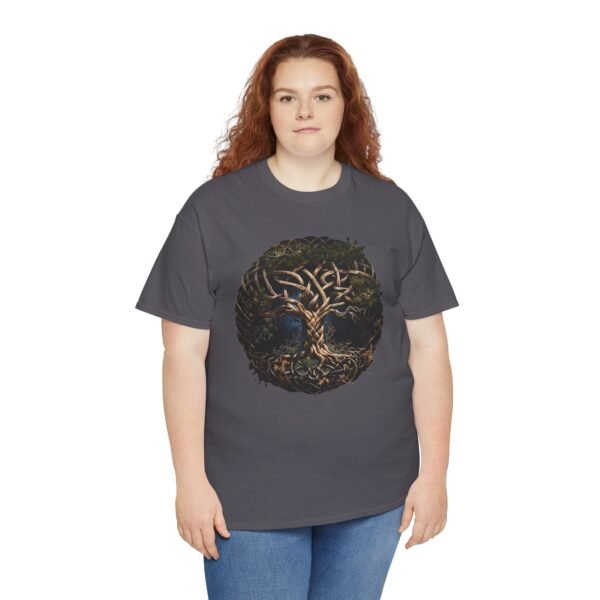 Rooted in Wisdom: Tree of Life | Unisex Heavy Cotton Tee - Image 69