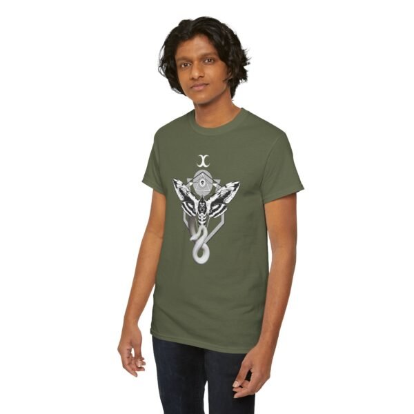 Sigil of the Serpent: Embrace Transformation T | Unisex Heavy Cotton Tee - Image 46