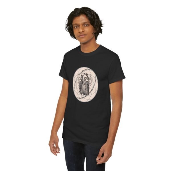 fusion of mystical symbolism and visual enchantment | Unisex Heavy Cotton Tee - Image 19