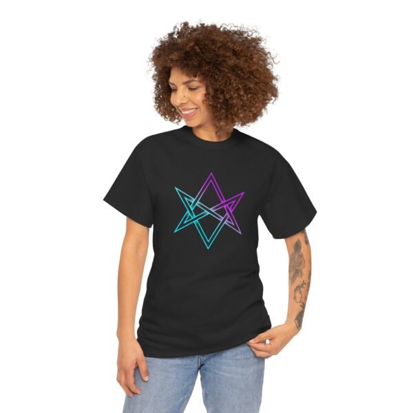 Heptagram: Unveiling the Secrets | Unisex Heavy Cotton Tee - Image 11