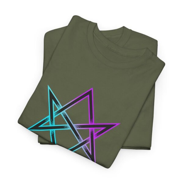 Heptagram: Unveiling the Secrets | Unisex Heavy Cotton Tee - Image 32