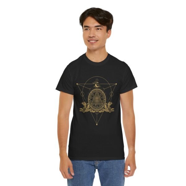 Embrace Mystical Protection: Sigil of Power T-shirt | Unisex Heavy Cotton Tee - Image 21