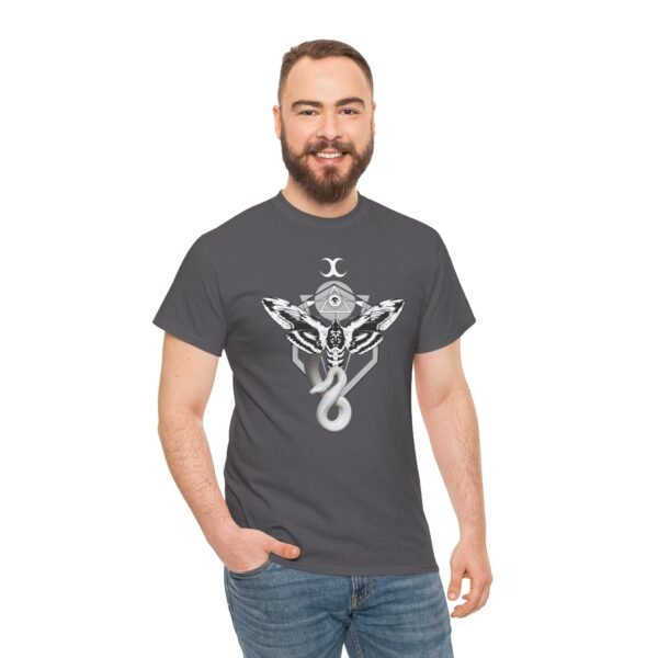 Sigil of the Serpent: Embrace Transformation T | Unisex Heavy Cotton Tee - Image 67