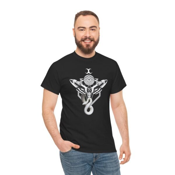 Sigil of the Serpent: Embrace Transformation T | Unisex Heavy Cotton Tee - Image 13