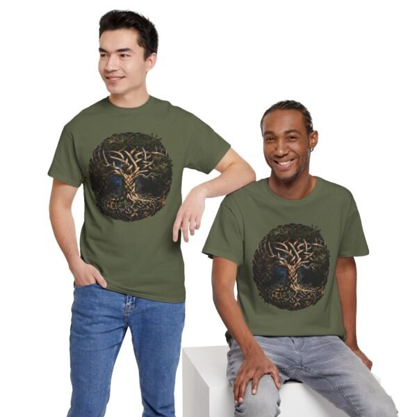 Rooted in Wisdom: Tree of Life | Unisex Heavy Cotton Tee - Image 53