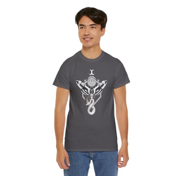 Sigil of the Serpent: Embrace Transformation T | Unisex Heavy Cotton Tee - Image 75