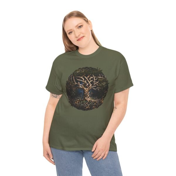 Rooted in Wisdom: Tree of Life | Unisex Heavy Cotton Tee - Image 39