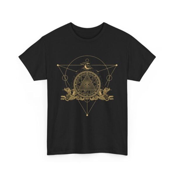 Embrace Mystical Protection: Sigil of Power T-shirt | Unisex Heavy Cotton Tee - Image 3