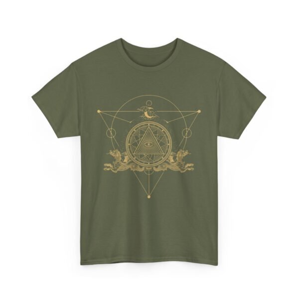 Embrace Mystical Protection: Sigil of Power T-shirt | Unisex Heavy Cotton Tee - Image 30