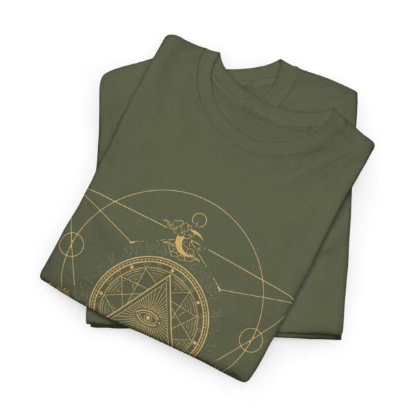 Embrace Mystical Protection: Sigil of Power T-shirt | Unisex Heavy Cotton Tee - Image 32