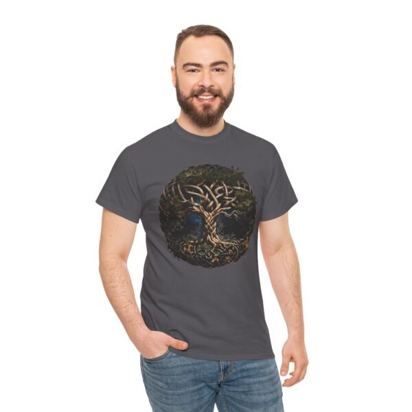 Rooted in Wisdom: Tree of Life | Unisex Heavy Cotton Tee - Image 67