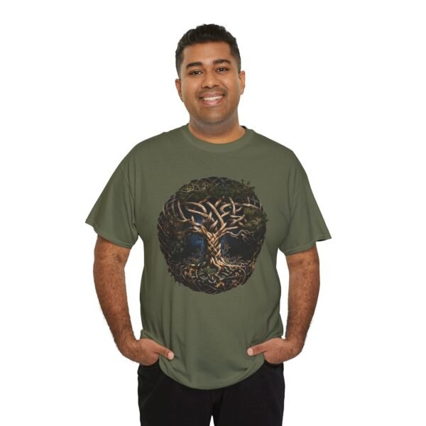 Rooted in Wisdom: Tree of Life | Unisex Heavy Cotton Tee - Image 44