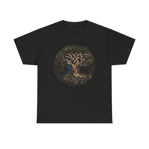 Rooted in Wisdom: Tree of Life | Unisex Heavy Cotton Tee - Image 2