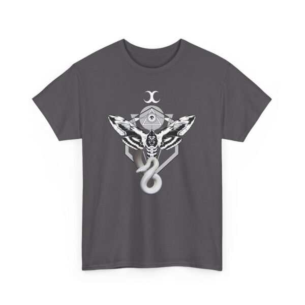 Sigil of the Serpent: Embrace Transformation T | Unisex Heavy Cotton Tee - Image 57