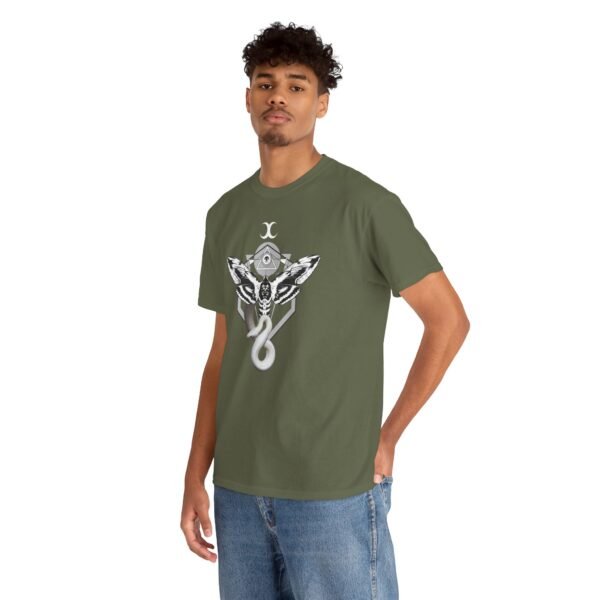 Sigil of the Serpent: Embrace Transformation T | Unisex Heavy Cotton Tee - Image 41