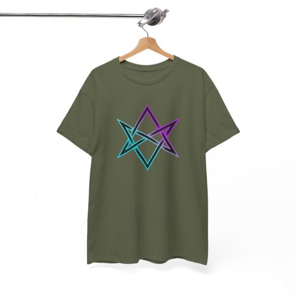 Heptagram: Unveiling the Secrets | Unisex Heavy Cotton Tee - Image 34