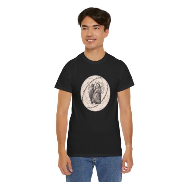 fusion of mystical symbolism and visual enchantment | Unisex Heavy Cotton Tee - Image 21