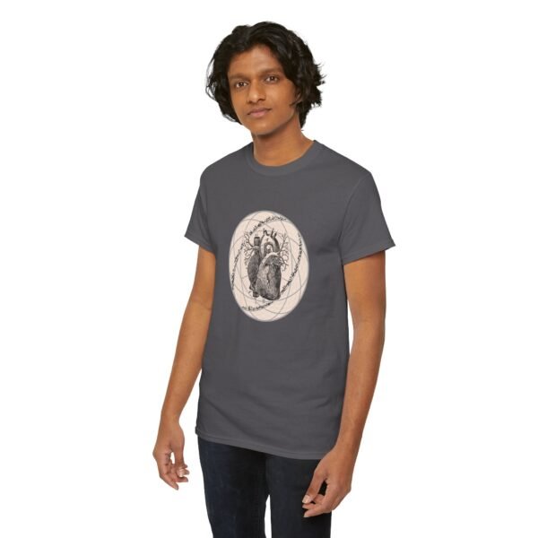 fusion of mystical symbolism and visual enchantment | Unisex Heavy Cotton Tee - Image 73