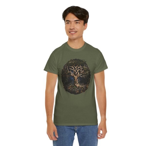 Rooted in Wisdom: Tree of Life | Unisex Heavy Cotton Tee - Image 48