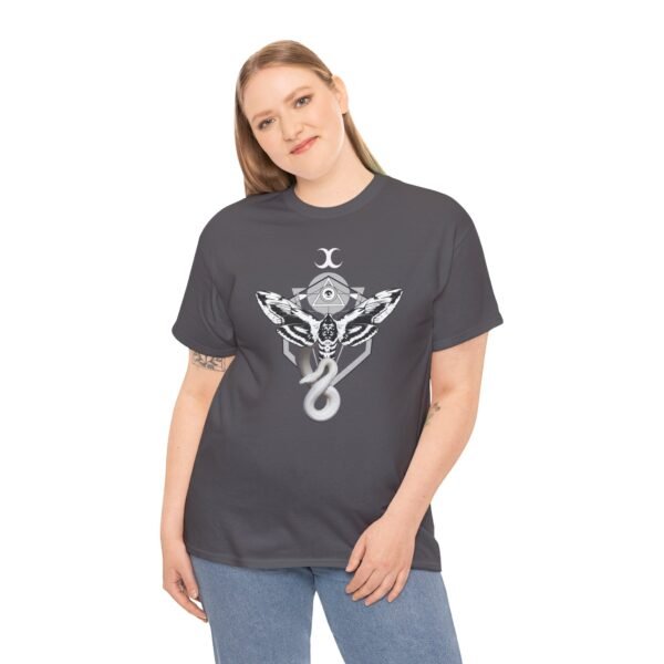 Sigil of the Serpent: Embrace Transformation T | Unisex Heavy Cotton Tee - Image 66