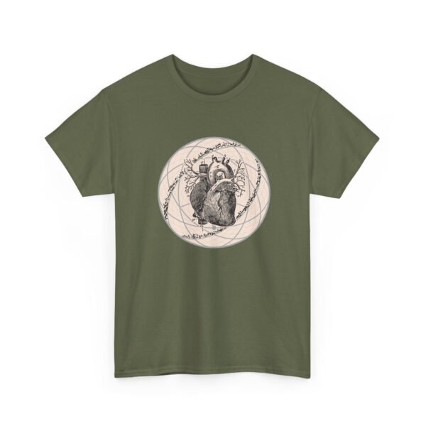 fusion of mystical symbolism and visual enchantment | Unisex Heavy Cotton Tee - Image 30