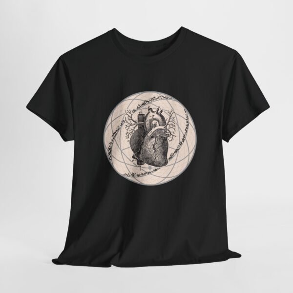 fusion of mystical symbolism and visual enchantment | Unisex Heavy Cotton Tee - Image 6