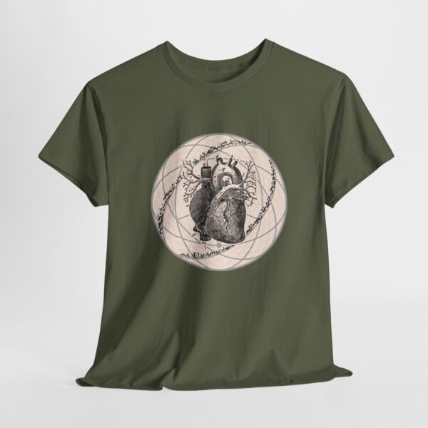 fusion of mystical symbolism and visual enchantment | Unisex Heavy Cotton Tee - Image 33