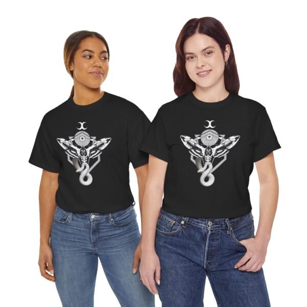 Sigil of the Serpent: Embrace Transformation T | Unisex Heavy Cotton Tee - Image 25