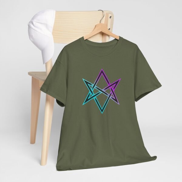 Heptagram: Unveiling the Secrets | Unisex Heavy Cotton Tee - Image 35