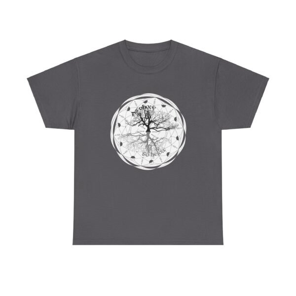 As Above, So Below: Cosmic Balance | Unisex Heavy Cotton Tee - Image 55