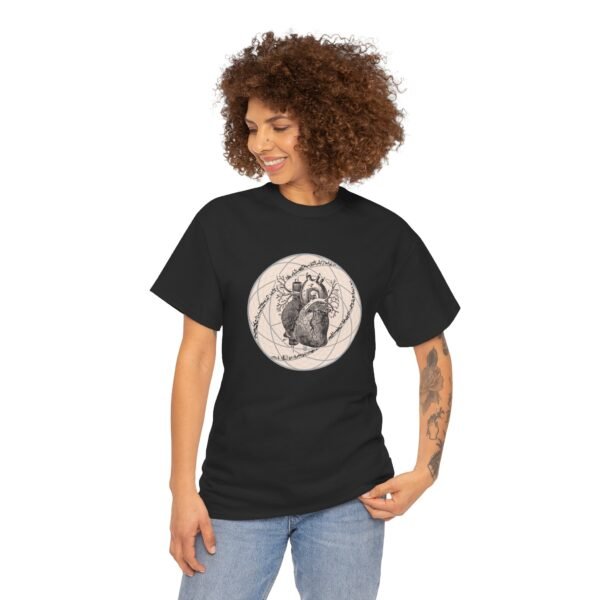 fusion of mystical symbolism and visual enchantment | Unisex Heavy Cotton Tee - Image 11