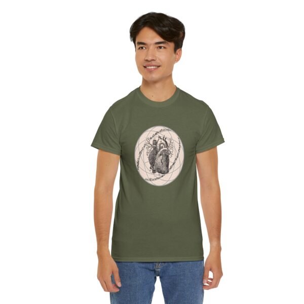 fusion of mystical symbolism and visual enchantment | Unisex Heavy Cotton Tee - Image 48