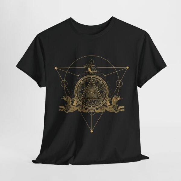 Embrace Mystical Protection: Sigil of Power T-shirt | Unisex Heavy Cotton Tee - Image 6