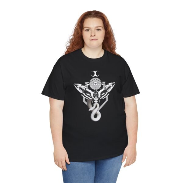 Sigil of the Serpent: Embrace Transformation T | Unisex Heavy Cotton Tee - Image 15