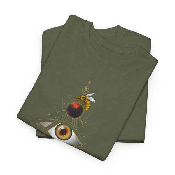 Visual Spell of the All-Seeing Eye: Mystical Connection | Unisex Heavy Cotton Tee - Image 32