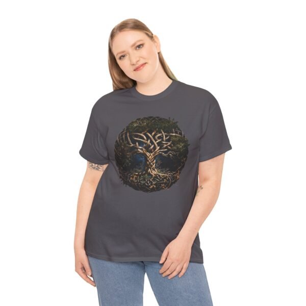 Rooted in Wisdom: Tree of Life | Unisex Heavy Cotton Tee - Image 66