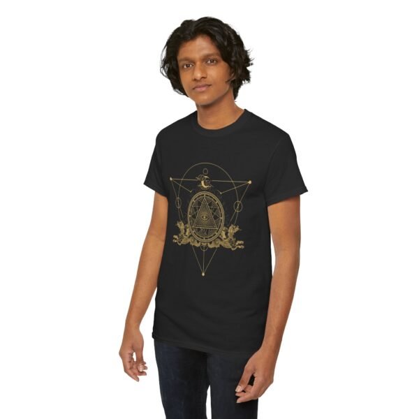 Embrace Mystical Protection: Sigil of Power T-shirt | Unisex Heavy Cotton Tee - Image 19