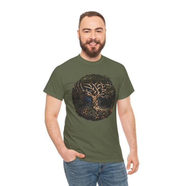 Rooted in Wisdom: Tree of Life | Unisex Heavy Cotton Tee - Image 40